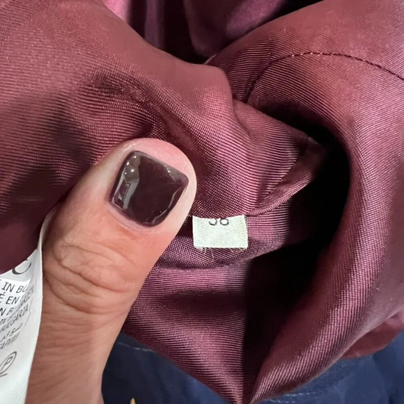 Gucci Jacket Women 58 Gold Button Uniform Blazer Linen Blend Navy Blue XXL - Picture 7 of 9